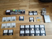 duża ilość dyskietek 