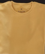 Koszulka T-shirt męski MASSIMO DUTTI R. L bawełniana nowa żółta