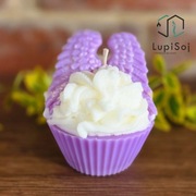 Świeczka sojowa muffinki na komunie 