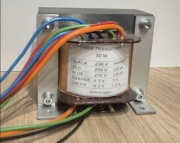 Transformator sieciowy do wzmacniacza lampowego 80W 2 x 250V