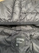 Czarna kurtka przejściowa Sinsay S