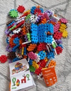 Klocki konstrukcyjne MINI WAFFLE duży zestaw 272 sztuki