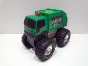 Mad Machines Motorized City śmieciarka na baterie jeździ dźwięki 16cm