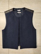 Hermés Paris vintage unikat kaszmir skóra jedwab oryginał 