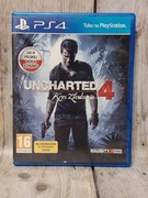 Gra PS4 Uncharted 4 Kres Złodzieja polska okładka PlayStation 4