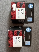 Tusze HP 652 czarny kolor komplet