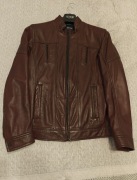 Kurtka skórzana Ochnik roz. L kolor brązowy