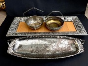 SECESJA,ART DECO,koszyki,tace.OKAZJA.DODANO NOWE ZDJĘCIA.