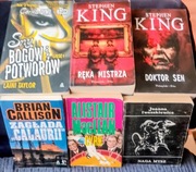 ZESTAW 6 KSIĄŻEK, STEPHEN KING,  ALISTAIR MAGLIN......