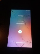 Smartfon LG k10 uszkodzony.