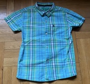Koszula z krótkim rękawem (kratka) - Primark - 122 (6/7l)
