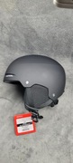 kask narciarski snowboardowy  ALPINA ZUPO czarny matt rozmiar 48-52cm 