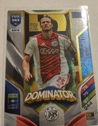 Karta Panini adrenalyn fans favourite srebrna silver 2026 aja18 dominator