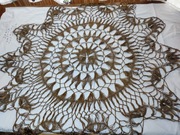 Koronkowy obrusik śr.90