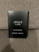 Giorgio Armani Code edp NOWE perfumy 1,2 ml spray próbka perfum