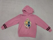 Różowa bluza dresowa z kapturem Harry Potter ok. 134 - 140