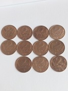 Komplet 2 zł 1976 do 1988