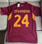 Jan Ziółkowski koszulka AS Roma z autografem