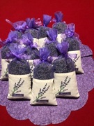 Zestaw 5 woreczków z lawendą zapach do szafy lawenda 