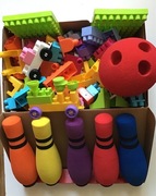 Lego klocki budowlane mix 135 elementów  + gratis kręgle Budowanie 