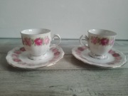 Mała filiżanka porcelanowa Bareuther – 2 sztuki 