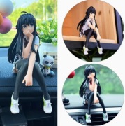 Figurka anime postać Siedzi Manga kolekcjonerska Prezent 13cm Znudzona 