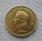 Argentyna Republika ARL 100 peso ley 1981 Józef de San Martin KM# 85a