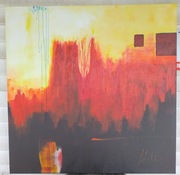 Obraz ręcznie malowany Milla "Deeply" z pracowni Malerifabrikken 100x100cm