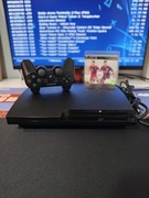 Kompletny Zestaw PS3 PlayStation 3 Slim 320GB CECH-3004B HEN, sprawna, BDB