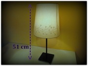 IKEA lampa wolnostojąca z abażurem STOŁOWA nocna lub na komodę