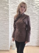 Brązowa kurtka CARRY