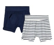Zestaw Spodenki Szorty 2-pak H&M 62, 0-3 miesiące