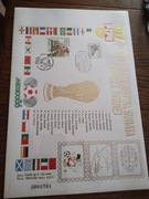 Piłka nożna - Filatel. - Karta okolicz 6 MEXICO 86