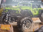 Jeep Wrangler z klocków aku- sterowany pilotem 2343 klocki 1:8 nie Lego