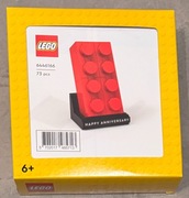 LEGO 5007594 6446166 Happy Anniversary Brick-1 Urodziny Lego Store Katowice