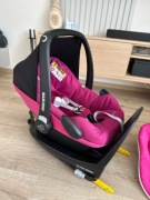 jak NOWY Fotelik Maxi Cosi Pebble Plus z bazą isofix
