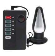 Elektrostymulacja duży korek analny  pod prąd BDSM  Elektro sex 8 poziomów