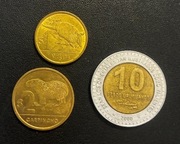 Urugwaj x 3, zestaw monet