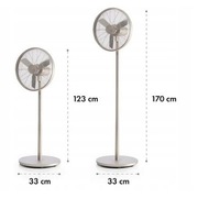 wentylator wiatrak metalowy stojący podłogowy