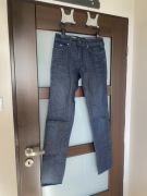 Jeansy Gas granatowe