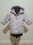 Dziewczęcy kożuszek George używany rozmiar 74/6-9m