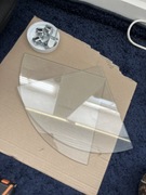 Półki szklane wraz z zestawem montażowym