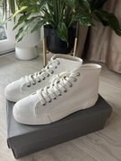 Trampki wysokie sznurowane