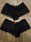 Majtki koronkowe damskie, S-M, 2 sztuki