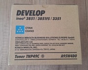 ORYGINAŁ Tusz / toner Develop TNP49C - A95W4D0 niebieski/cyan
