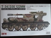 Rye Field Model RM-5030 T-34/D30 122MM Syrian Self