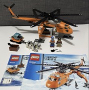 LEGO City 60034 Helikopter Bazy Arktycznej, komplet z instrukcją