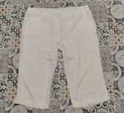 Spodnie M&S r. 22/4XL LEN pas 112 cm NOWE