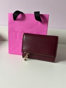 Mały burgundowy Portfel TOUS City