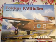 Fokker F.VIIb/3m wersja bombowa